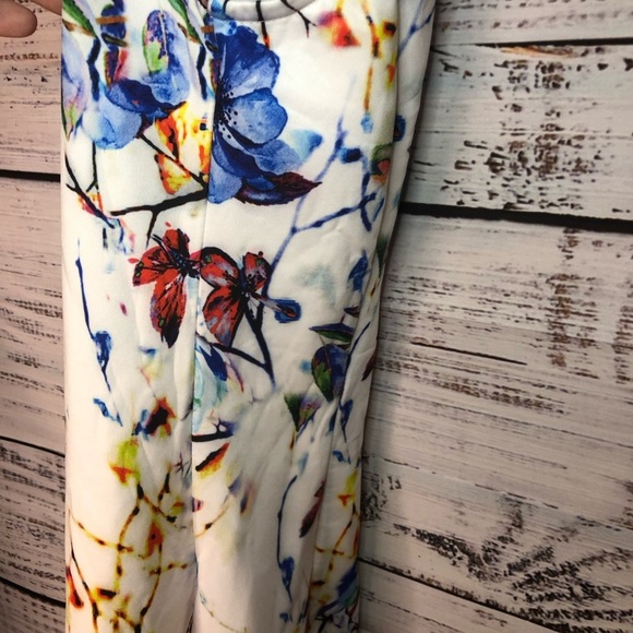 Venus Floral Women's Dress- Multicolor S - Picture 6 of 14